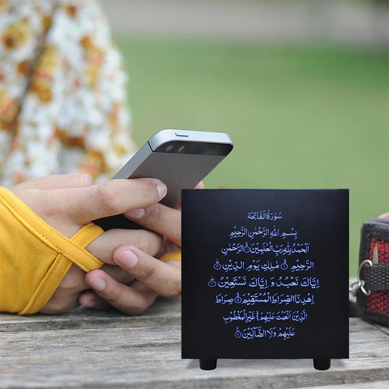 Беспроводная bluetooth колонка Quran Cube цветная Колонка воспроизведение музыки с