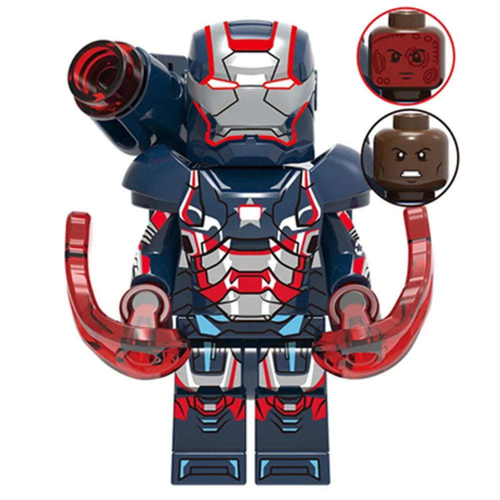 Железный человек Marvel MK36 MK27 MK31 MK30 MK50 строительные блоки фигурки Детские