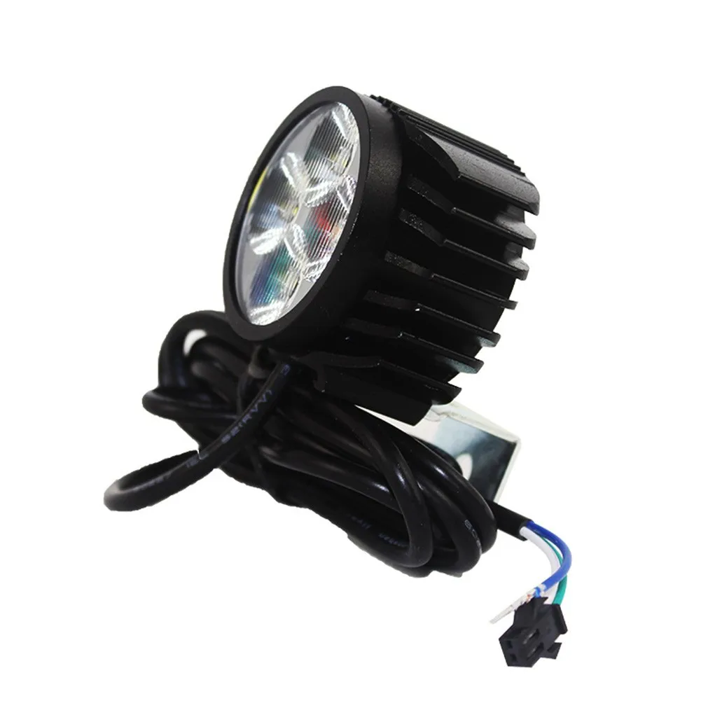 

1pc Electric Accessories Front Light Black Durable High Quality Practical