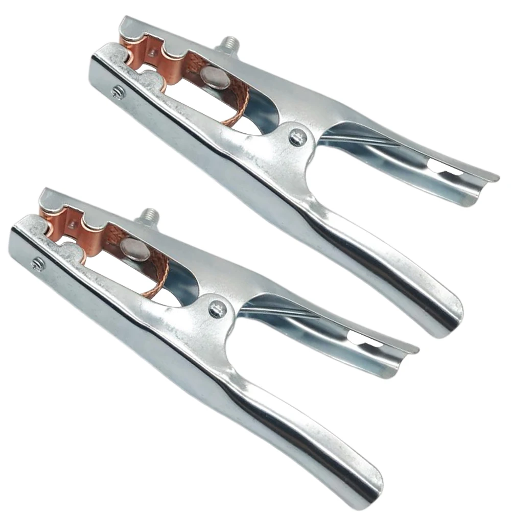 500A металлический Серебряный Заземляющий зажим держатель сварочного электрода