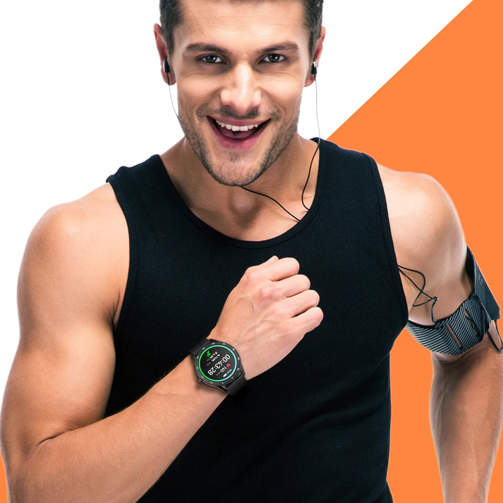 new sport fashion smartatch men women ip68 waterproof 2021 smart watches with heart rate sleep monitoring for wearable devices free global shipping