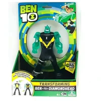 bandai genuine anime ben10 action figure heatblast diamondhead ben tennyson 10 alien force maxi ornaments kids gifts