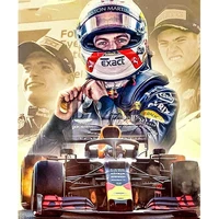 f1 competition player daimond painting full squareround drill 5d diamond rhinestone embroidery painting cross stitch kit pictur