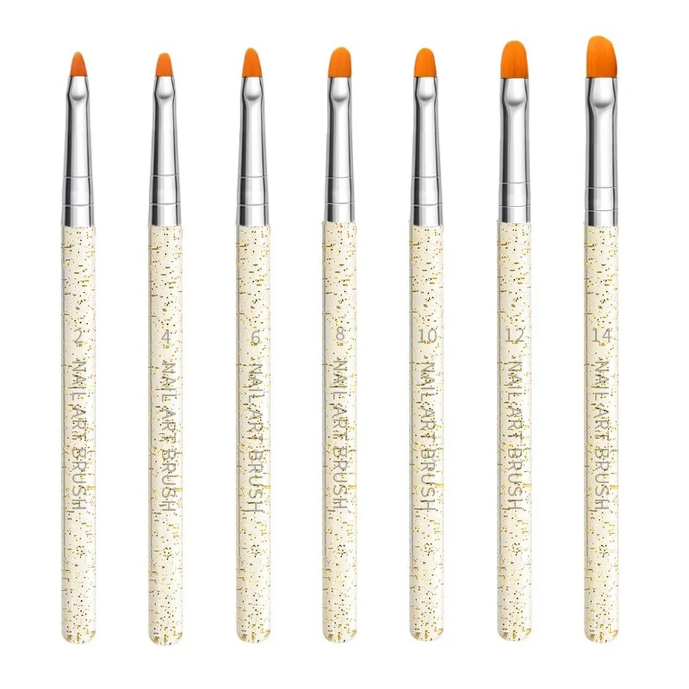 

Ultra-thin Line Drawing Pen Acrylic Nail Brush Nail Art Lines Liner Drawing Pen Extension Builder Painting Brush Manicure Tools