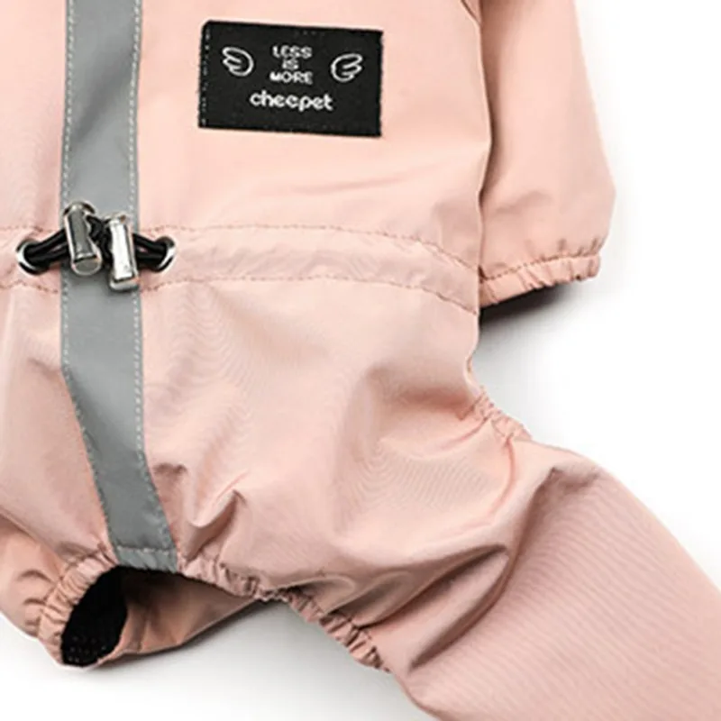 

Reflective Dog Raincoat Waterproof Dog Raincoat Coat Clothes Small Medium Dog Hoodie Jumpsuit Raincoat French Bulldog
