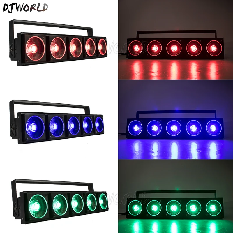 2 шт. 5x30 Вт RGB 3in1 светодиодный COB матричный светильник DMX512 сценический эффект ing для