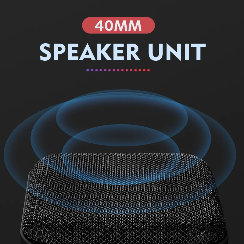Портативный Bluetooth динамик Беспроводная мини колонка с поддержкой TF