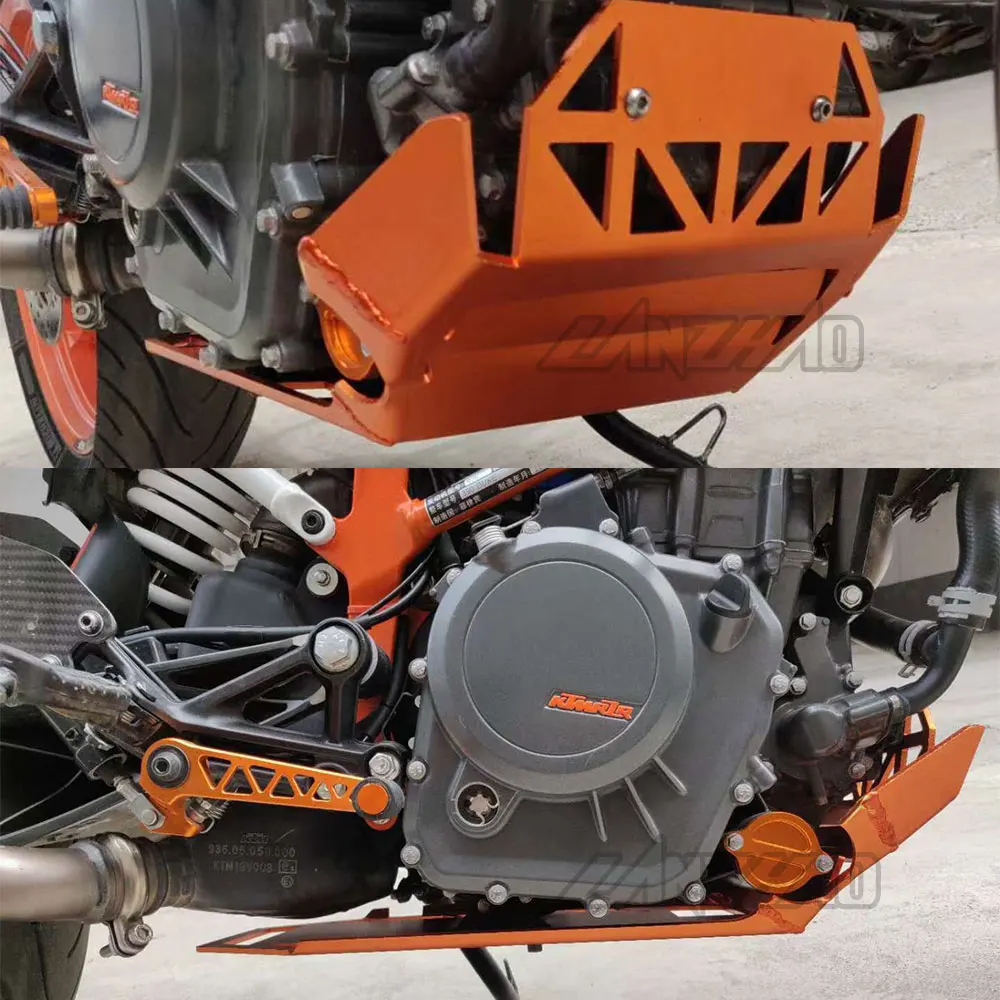 Новинка 2019 оранжевая алюминиевая защитная крышка двигателя CNC для мотоцикла KTM 250