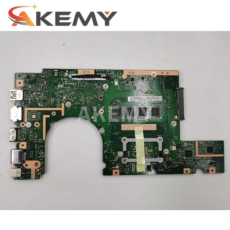 Akmey with 4G RAM I3-2365M S300CA Laptop motherboard For Asus VivoBook S300C S300 Test original mainboard | Компьютеры и офис