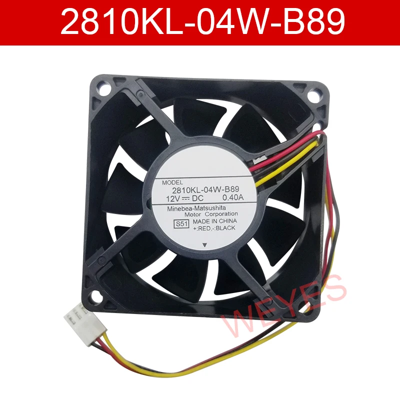 

Brand new 2810KL-04W-B89 7cm 7025 12V 0.40A large air volume computer chassis cooling fan