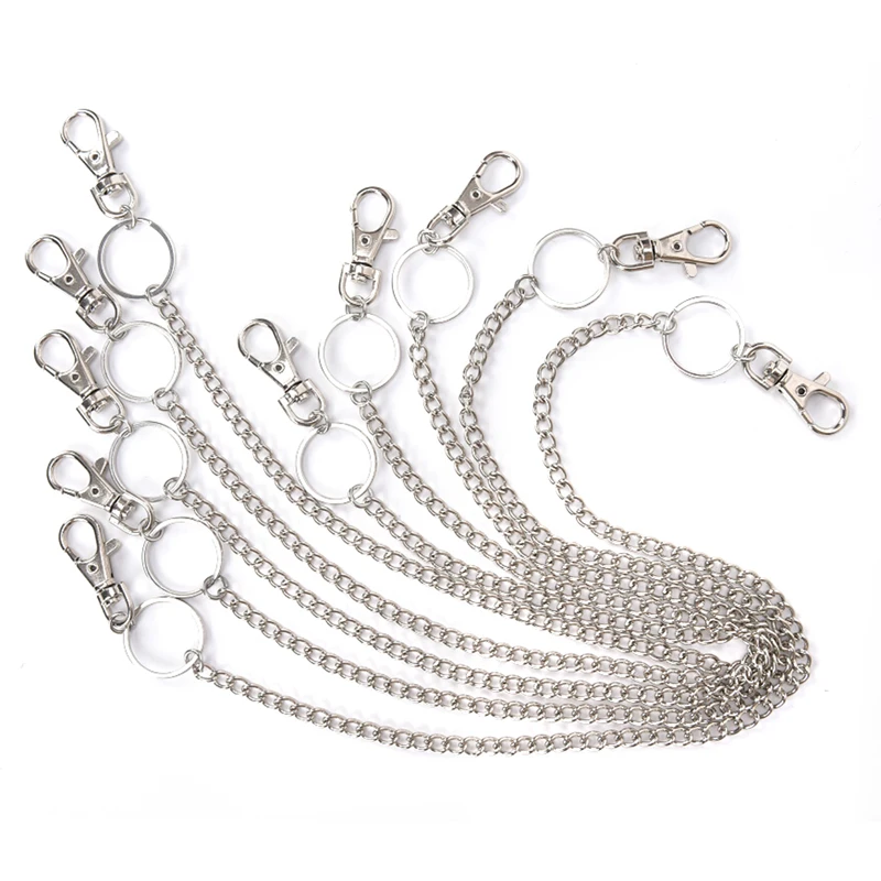 Модные в стиле рок панк брюки брелок 49 см длинный металлический кошелек ремень