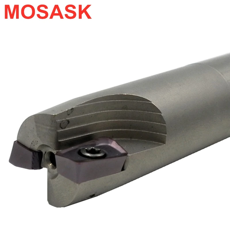 Mocask BAP400 станки BAP400RC25-25-150-2T Концевая фреза APMT1604 вставка ЧПУ правый угол плеча фреза