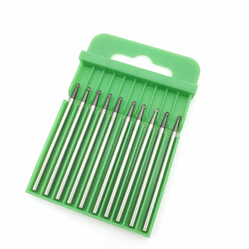 10 шт./упак. стоматологический Вольфрам Сталь карбида/борозды боры для низкая