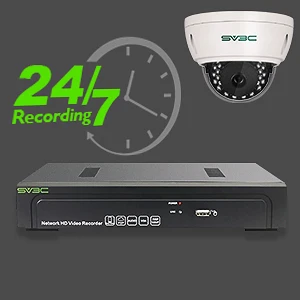 Купольная IP-камера SV3C H.265 HD 5 МП 2560*1920 Onvif ИК 12 В PoE сетевая камера видеонаблюдения -