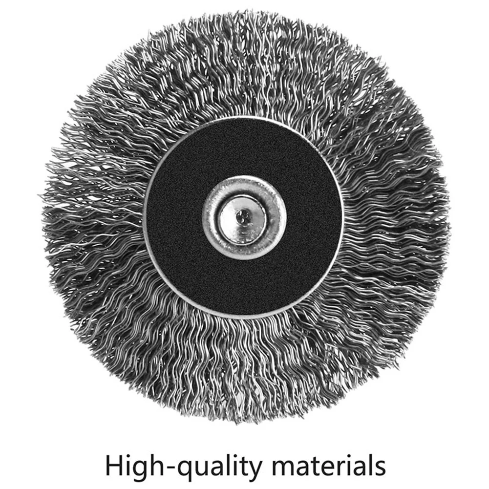 15 шт. щетки колеса провода для удаления ржавчины инструмент полировки дрель