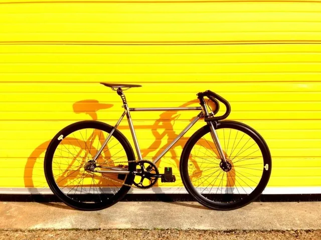 Винтажная рамка для шоссейного велосипеда с медным покрытием 700C фиксированная