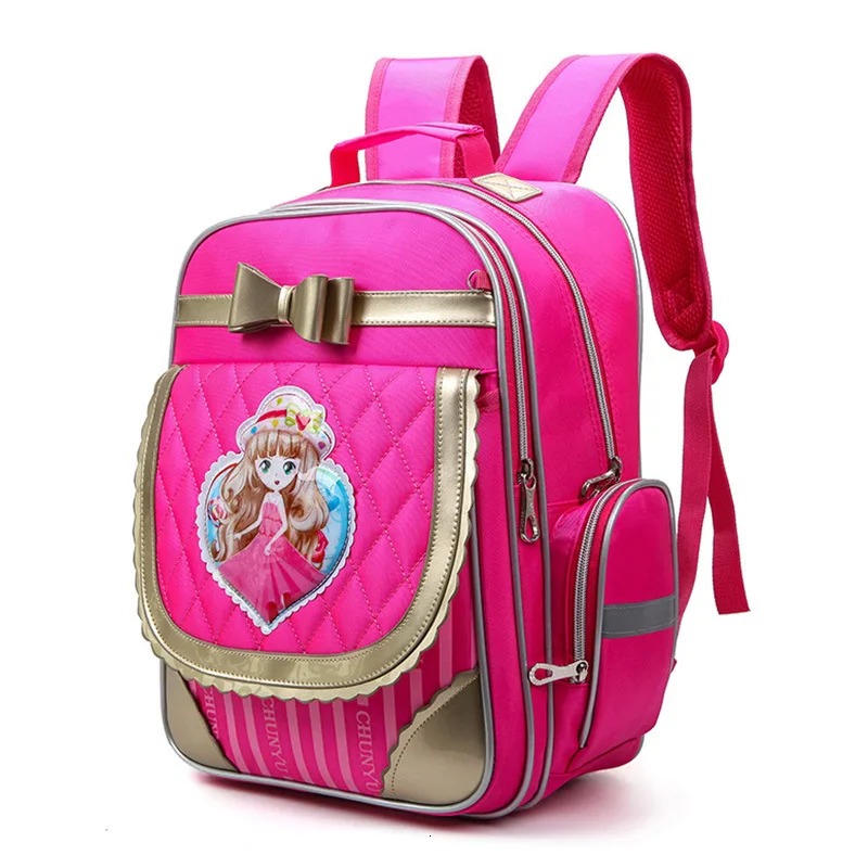 School Bags for boys girls Children Backpack Primary Bookbag Orthopedic Princess Schoolbags Backpacks Mochila Infantil