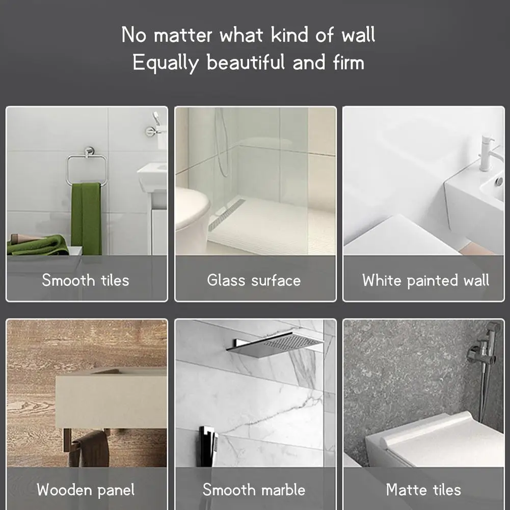 

Universal Bathroom Waterproof Case Water Proof Wall Tablet Touch Screen Self-adhesive Holder Storage Toilet Box For IPAD Phone