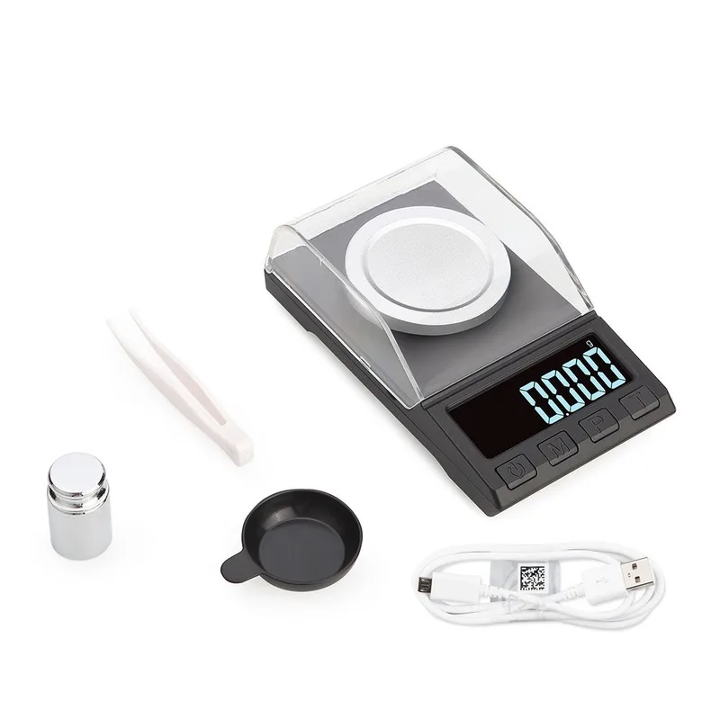 

Electronic Precision Tianping 0.001g 100G/50G/20G Digital Scale Jewelry Diamond Balance Mg Weight Portable Laboratory Scale