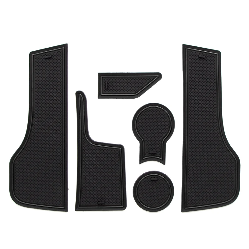 

Коврики smabee для дверей Лада Веста, Противоскользящие коврики, 6 шт., красный, синий, белый, черный