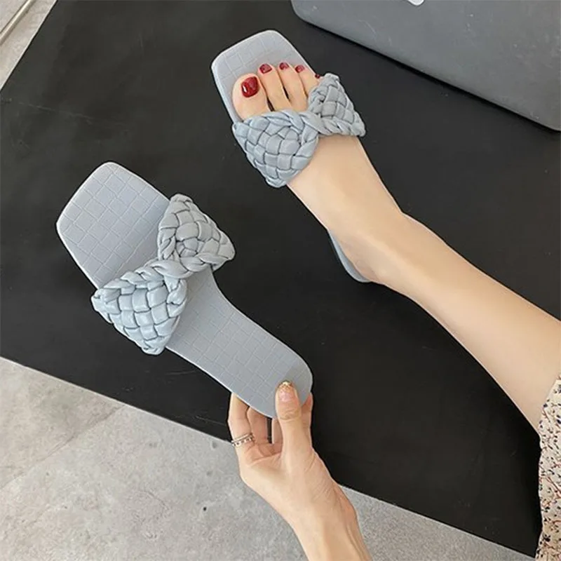 

shoes slippers women femme summer chaussures plates flip flops fashion zapatos casuales de mujer chinelos chanclas plage 2021