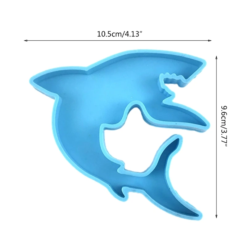 

Fish Shaped Coaster Epoxy Resin Mold Cup Mat Silicone Mould DIY Crafts Home Decortaions Casting Tool