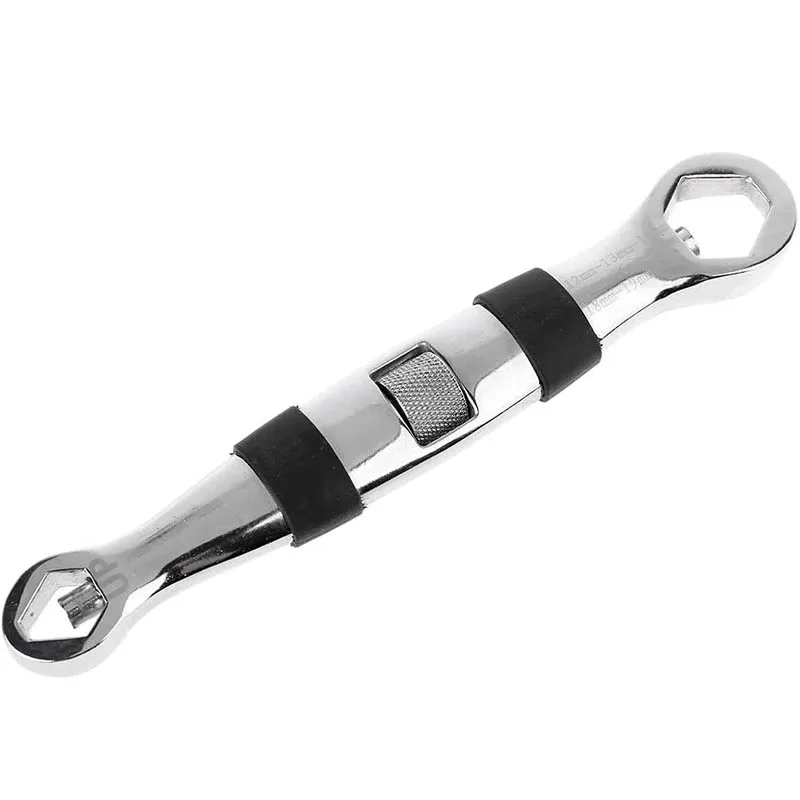 Многофункциональный регулируемый гаечный ключ 23 в 1 гибкий 4 19 мм ручной
