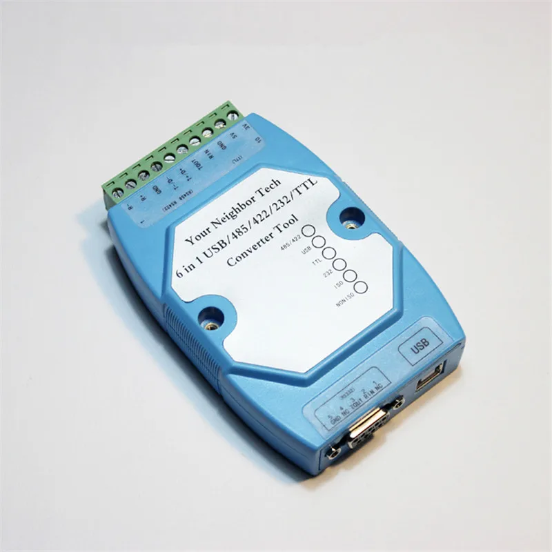 

Hot Sale Basic Model of Six in One Serial Module New Professional USB/485/422/232/TTL Mutual Conversion Electronic Tool