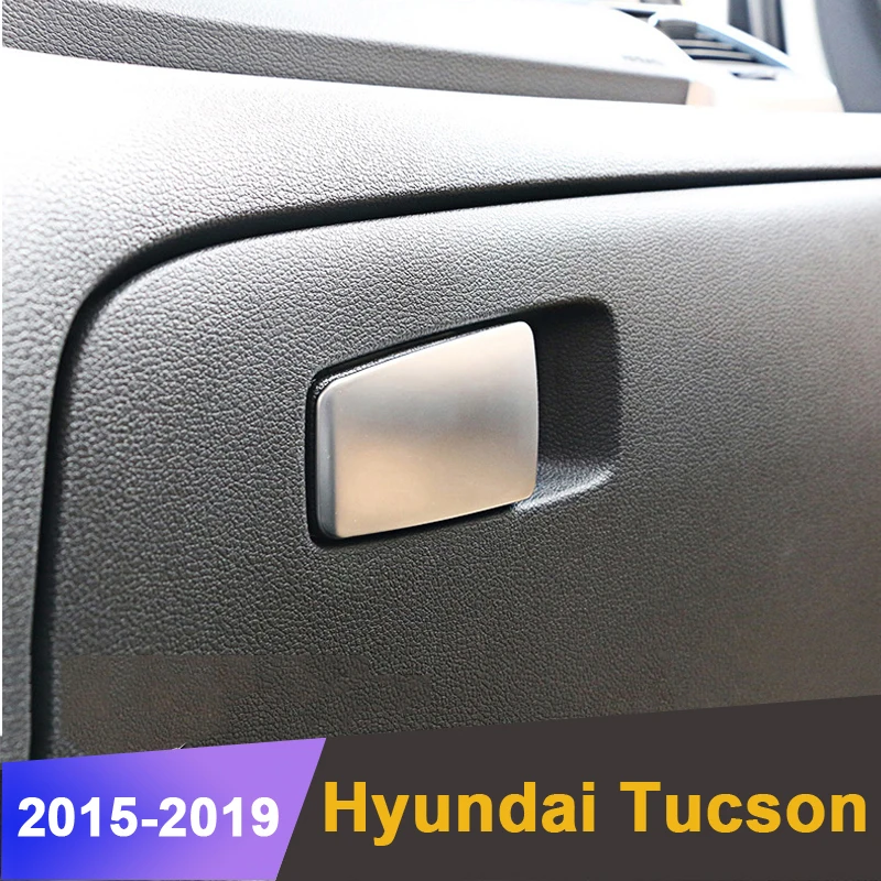 

Для Hyundai Tucson 2015 2016 2017 2018 автомобильный копилот крышка ручки для хранения копилот застежка для хранения наклейка с блестками аксессуары