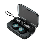 Беспроводные наушники m17 TWS, спортивные водонепроницаемые Bluetooth наушники с микрофоном, беспроводные наушники с сенсорным управлением, новинка 2021
