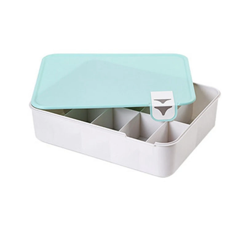 

Men Women Plastic Underwear Storage Box , Family Dormitory Storage Box