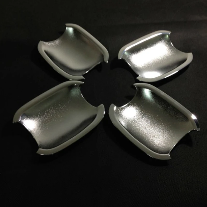 

ABS Matte For Citroen Elysee C-Elysee accessories 2014 2015 2016 Car Door side handle Bowl Cover Trim car styling 4pcs