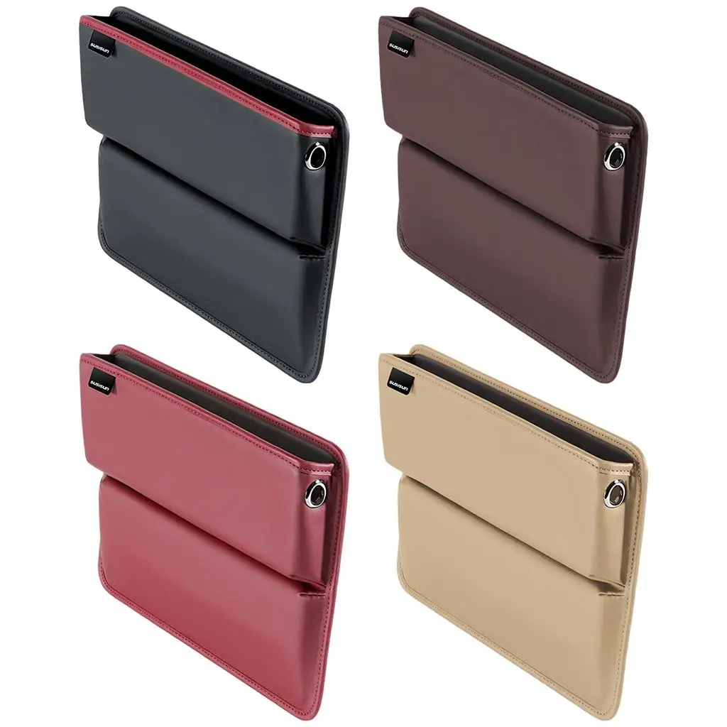 

PU Leather Car Seat Gap Filler Car Seat Fit for Keys Small Items Wallet
