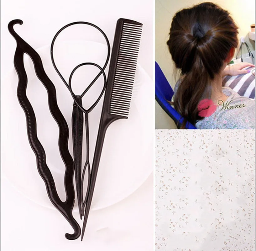 1 Набор волшебный набор для укладки волос бигуди завивки игла вытягивания