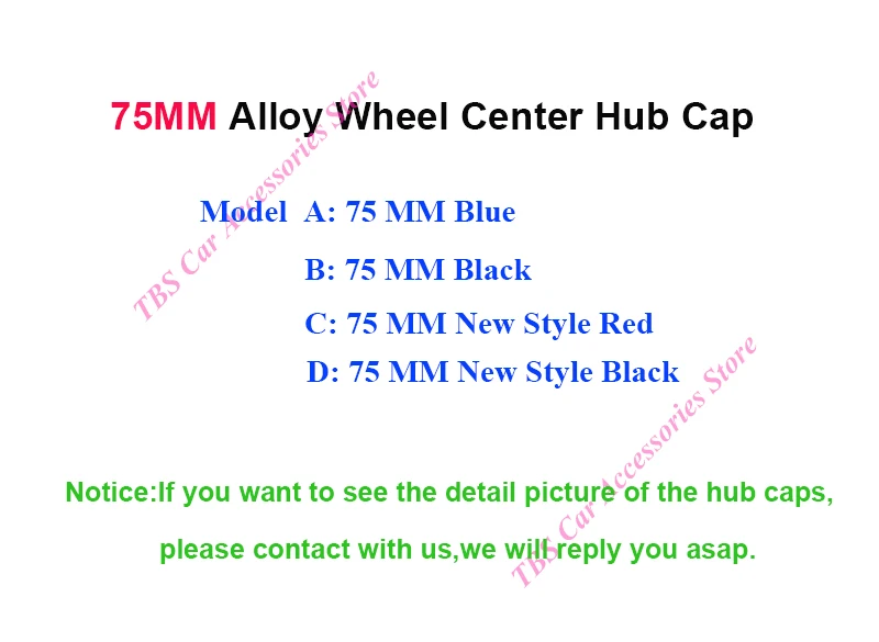 4 шт 75 мм синий черный красный сплав сердечник колеса Кепки Крышка эмблема значок