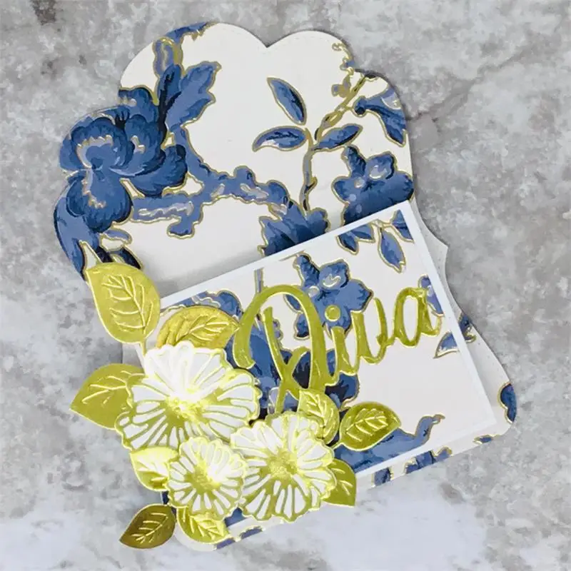 KSCRAFT большая бирка с загруженной запеченной металлической трафареты для пресс