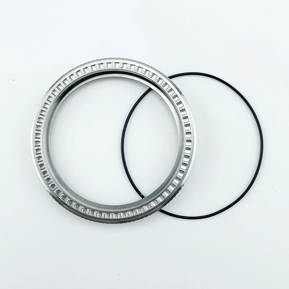 

NEW ARRIVAL Knurled Fashion Bezel Silver Polished Finish 316L Stainless Steel SKX007/SKX171/SRPD Watch Parts