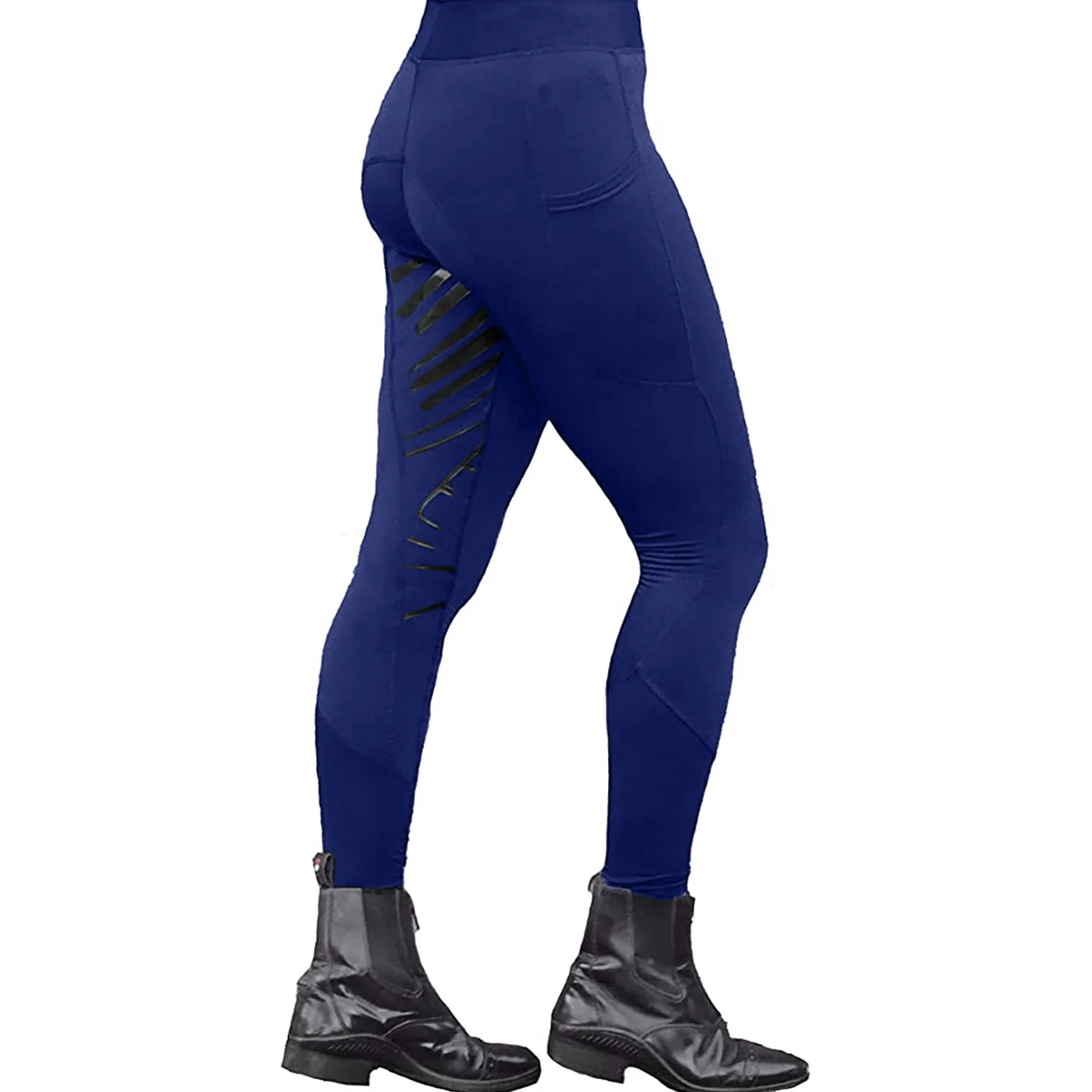 

Horse Riding Pants Leggings For Women Fashion High Waist Trouser Elastic Equestrian Breeches Skinny Legging Sports Pant