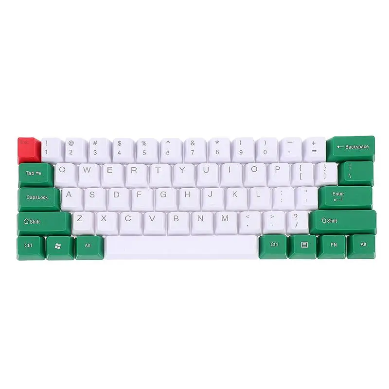 

1 Set/61PCS Dye Sublimation Color Matching Mechanical Keyboard Key Computer Key Cap