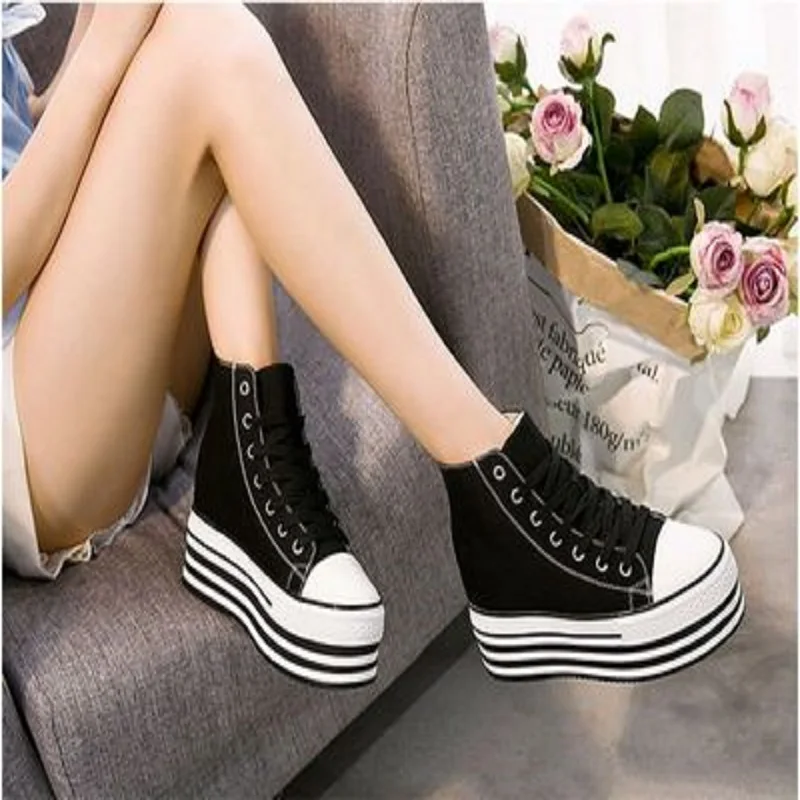 2019 г. весенне-осенние женские парусиновые ботинки удобные тонкие хлопковые