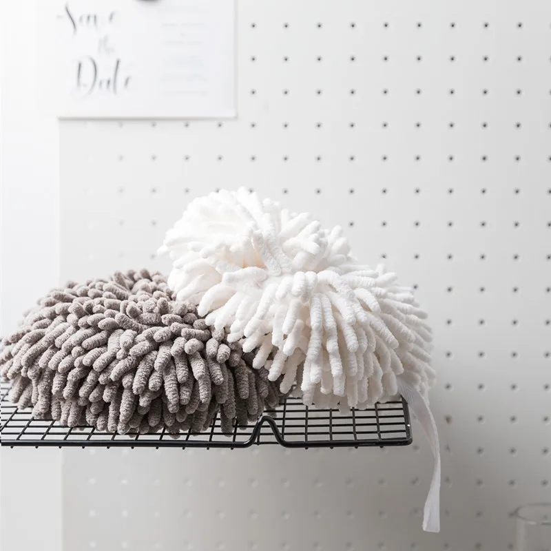 Абсорбирующее быстросохнущее мягкое подвесное полотенце JO LIFE для ванной и кухни