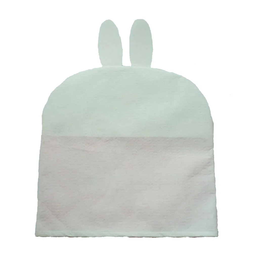 Поставкы Пасха Пасхальный кролик цыпленка Чехол для стула стульные задняя