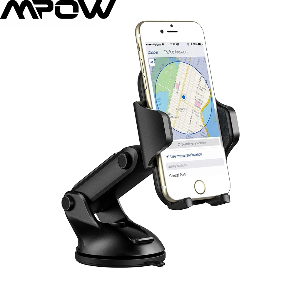 Mpow Автомобильный держатель для телефона приборная панель регулируемая