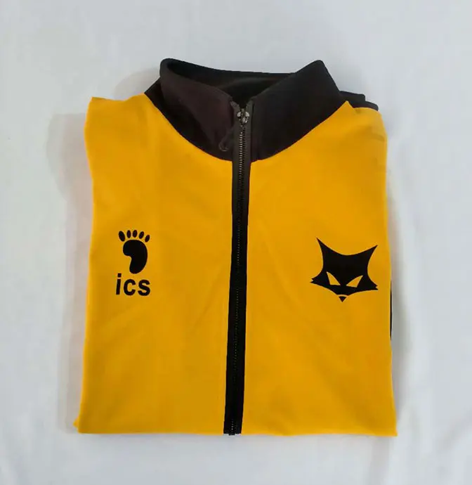 Haikyuu! Куртка Мужская/женская осенне-зимняя бейсбольная куртка MSBY Black Jackals с