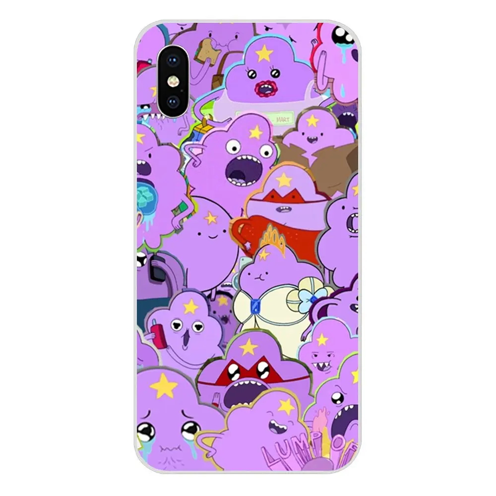 Чехол из ТПУ для телефона Adventure Time Lumpy Space Princess Apple iPhone X XS Max XR 4 5 5C 6 6S 7 8 Plus SE