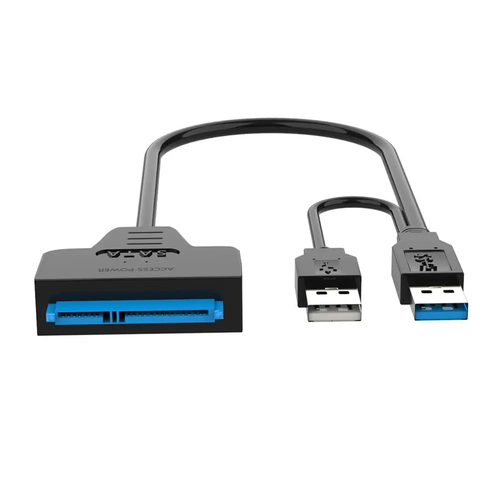Кабель для передачи данных USB3.0-SATA 22-контактный кабель твердотельного накопителя