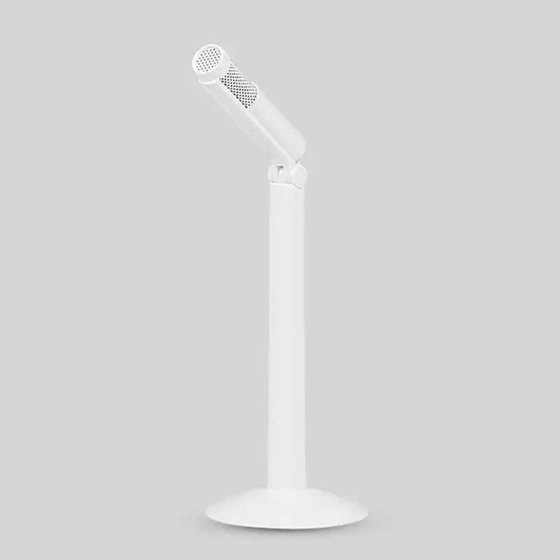 

3.5mm Condenser Microphone Wired Stand 120 Degree Adjustable Portable for Meeting Gaming Computer PC Desktop Laptop