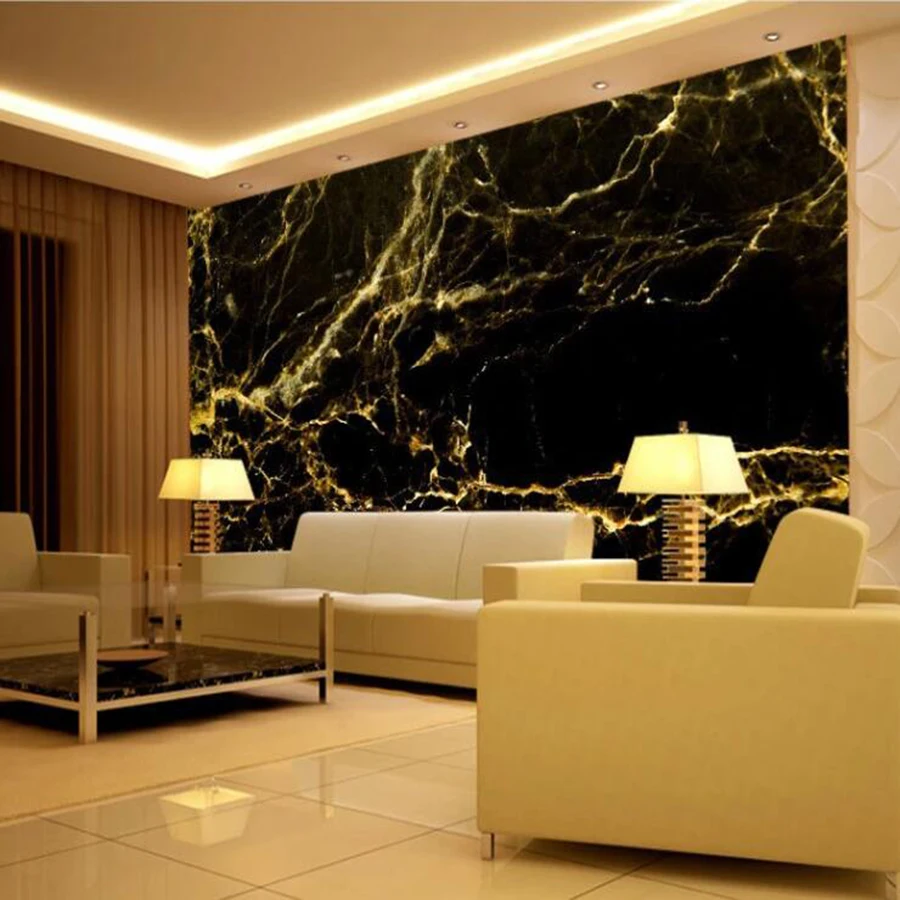 Milofi на заказ большие 3D Настенные обои золотые роскошные красивые абстрактные