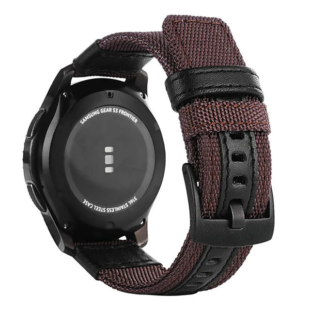 

Nylon canvas Strap for Xiaomi huami Amazfit Bip/Stratos 2 2S 3/PACE/GTS/GTR 47MM 42 Watch Band for Huawei Watch GT GT2 Straps