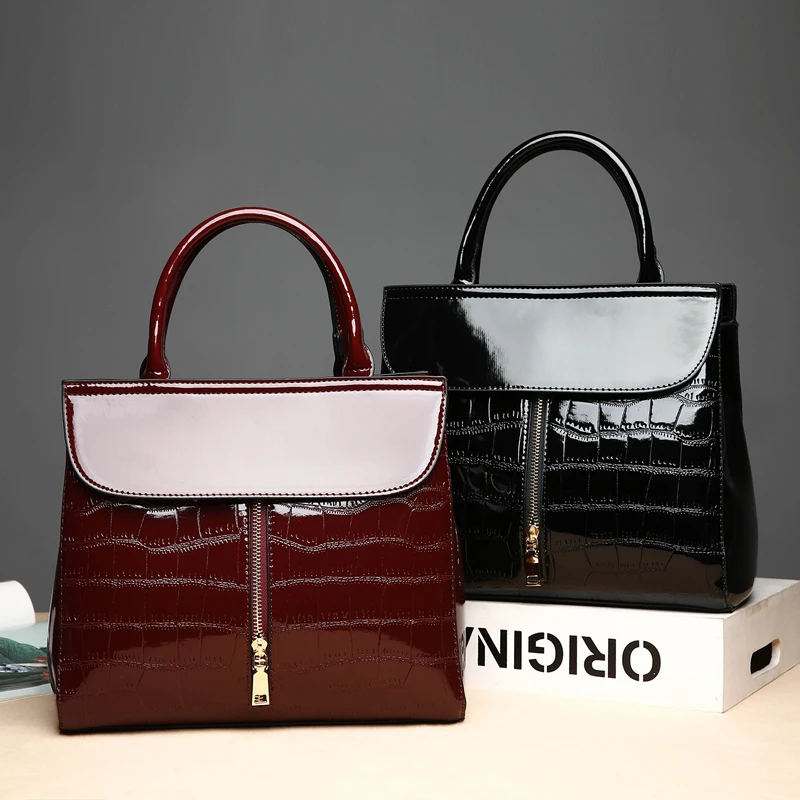 

Women's Shoulder Bag Women's Handbag Handbag Fashion PU Leather Stone Pattern Women's Handbag Handbag Fashion Shoulder Bag